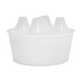 thumbnail image 4 of GROWTH TANK Flower Pot Planters Organizer Water Level Indicator Plant Containers,Hydroponics Flower Pot for 14cm Bulb Kitchen Indoor White, 4 of 9