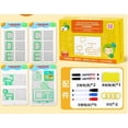 thumbnail image 2 of Summer Savings! Gspmoly Pen Control Training Kindergarten Children Erasable Pen Control Practice Concentration Card 20Ml Summer Savings, 2 of 2