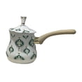 thumbnail image 2 of Elodie Turkish Coffee Pot Portable Butter Warmer Pot for Kitchen Camping Restaurant 720ml, 2 of 8