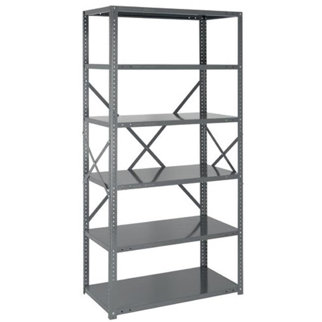 Quantum Storage 39-1836-5 5 Shelf Steel Shelving Unit, 39 in.