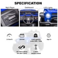 thumbnail image 4 of VOLTZ TOYS Jeep 12V Kids Ride On Car Toy with Open Doors, Working Searchlights, Parental Remote Control & LED Headlights - Blue, 4 of 7