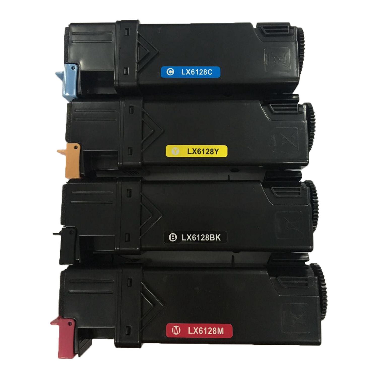 L-ink Xerox 6128 Ensemble de Cartouches de Toner Compatibles (106R01452, 106R01453, 106R01454, 106R01455)