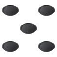 thumbnail image 3 of maskred Plateau de Cuisson Rond Noir Résistant à la Chaleur Antiadhésif Durable Non Toxique Sans Perçage 5Set, 3 of 6