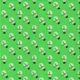 thumbnail image 1 of Ahgly Company Machine Washable Indoor Square Transitional Neon Green Area Rugs, 7' Square, 1 of 7