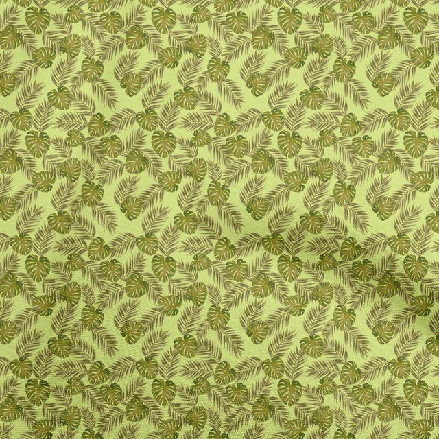 oneOone Viscose Chiffon Lime Fabric Tropical Sewing Craft Projects Fabric Prints By Yard 42 Inch Wide