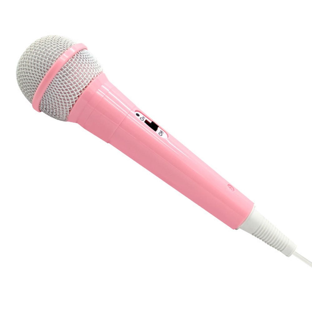 MesaSe Children Wired Microphone Toy Musical Instrument Karaoke Singing Kid Funny Music Christmas Gift