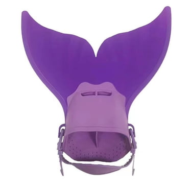 Monopalme de Natation Deevoka pour Enfants en Matériau PP, Ajustable, Poches Souples pour les Pieds, Améliore la Force des Jambes, Coordination, Léger, pour Enfants de Moins de 12 Ans, Plongée en Apnée, Entraînement à la Nage