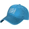 thumbnail image 2 of That's What I Do I Build Stuff and I Know Things Hat for Men Baseball Hats with Design Caps, 2 of 8