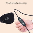 thumbnail image 3 of PEONAVET Heating Pad USB Neck Heating Pad With Vibration Heated Neck Wrap, Neck Massage Heat Pad Thermal With Heating And Vibration Functions, 5 Heat And Vibration, 3 of 7