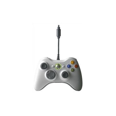 Restored Microsoft OEM Xbox 360 Controller For Windows White (Refurbished)
