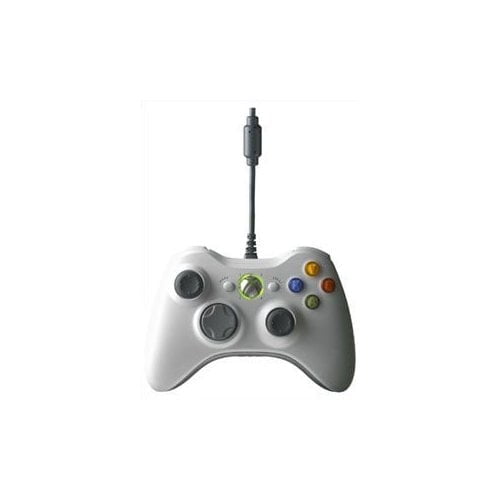 Restored Microsoft OEM Xbox 360 Controller For Windows White (Refurbished)