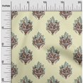 thumbnail image 1 of oneOone Viscose Chiffon Fabric Leaves|Floral & Paisley Block Print Fabric BTY 42 Inch Wide, 1 of 4