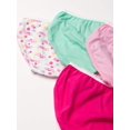 thumbnail image 3 of Hanes Toddler Girls Cotton Hipsters 10-Pack, 2/3, Assorted, 3 of 4