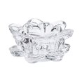 thumbnail image 1 of DOLITY Glass Lotus Candlestick Anniversary Table Centerpiece Tealight Candle Holder, 1 of 9