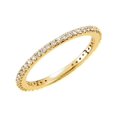 thumbnail image 4 of 1/3ct Diamond Eternity Ring Available in 14k Gold, 4 of 4