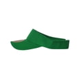thumbnail image 2 of Solid Adjustable Sports Visor, Kelly Green, 2 of 2