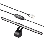 YOPTOP lampe 26cm Écran d'ordinateur Barre de lecture en ligne avec Bi-Color 2800K-6500K 10 Niveaux de luminosité réglable pour ordinateur portable bureau maison, noir 40cm