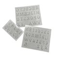 thumbnail image 1 of VogueV #01 Clearance Clearly Molds Silicone Molds for Resin Small Reverse Letters & Numbers Set Uppercase & Lowercase Epoxy Resin Casting Cake Mould Clear, 1 of 2