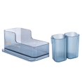 thumbnail image 2 of Stylish Mirror Cabinet Storage Box Cosmetic Beautiful Plastic Bathroom Lipstick Skin Care Products Bathroom Desktop Narrow Partition Plastic Rack, 2 of 9