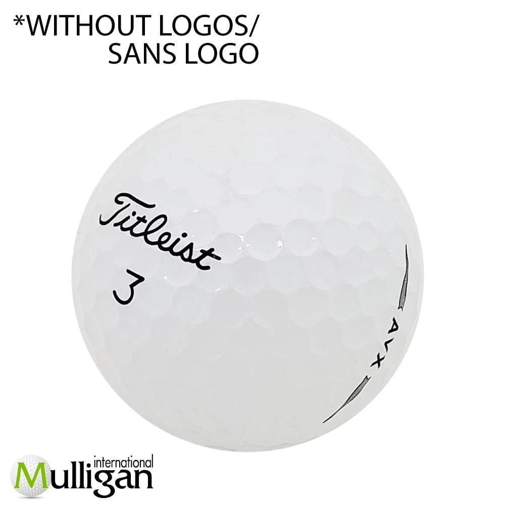 Mulligan - 48 Titleist AVX 2024 5A Pristine Recycled Used Golf Balls, White