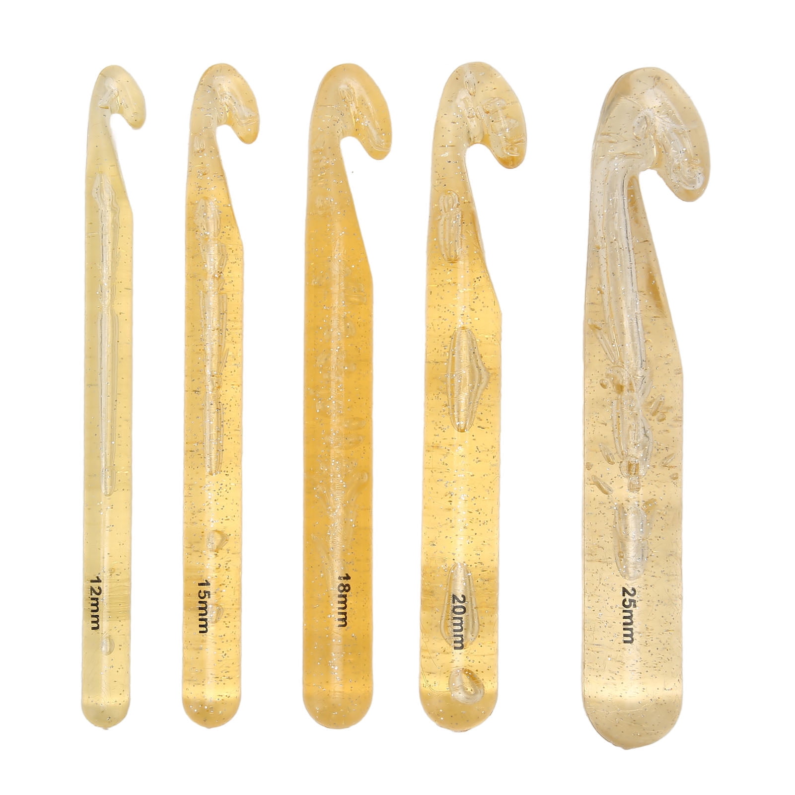 Huge Crochet Hook, Jumbo Crochet Hook 5 Pieces Multi Purpose  For Handicraft