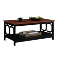 thumbnail image 1 of Convenience Concepts Omega Table Basse, Fini Bois Cerisier et Noir, 1 of 7