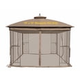 thumbnail image 1 of ​APEX GARDEN 10' x 10' Mosquito Netting for Gazebo Replacement, 1 of 4