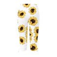 thumbnail image 5 of FNFYFH Clearance Womens Yoga Capris Fresh All Day,Yellow, 5 of 5
