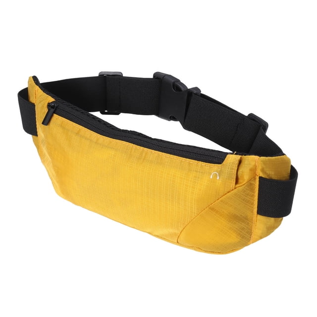 EeaseCA Sac de Taille de Course Léger à Grande Capacité pour Homme Homme Femme, Poche Multifonction Extérieur (Jaune)
