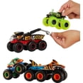 thumbnail image 4 of Hot Wheels Monster Trucks Big Rigs Camion à 6 roues, 4 of 7