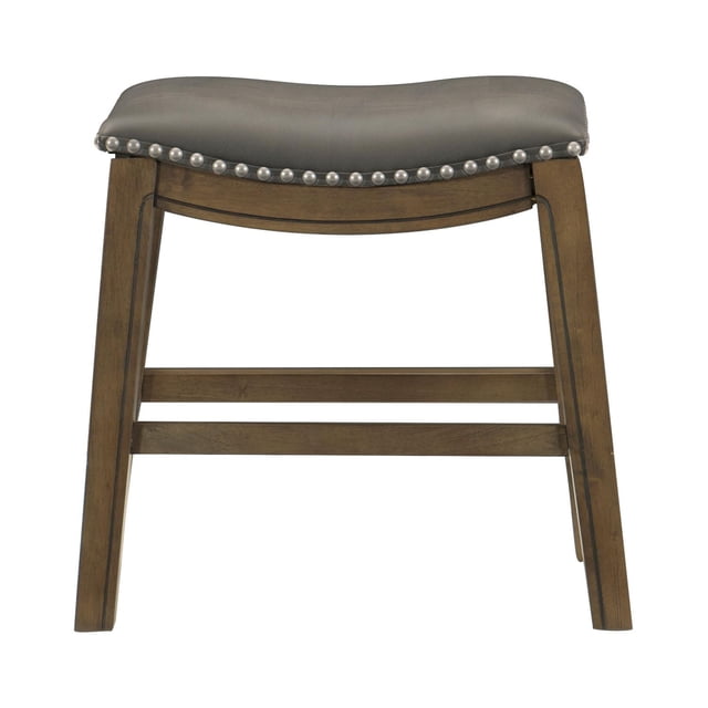 Topline Home Furnishings Tabouret en similicuir