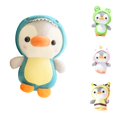 thumbnail image 2 of 4Pcs/Set Toy Innovative Lovely Soft Penguin Frog Animal Plush Doll for Gift, 2 of 9