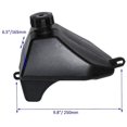 thumbnail image 4 of Gas Fuel Tank with Lid Plastic Tank Refill 50CC 90CC 110Cc ATV 4-Wheel Off-Road Vehicle Fuel Tank, 4 of 5