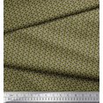 thumbnail image 2 of Soimoi Crepe Silk Fabric Geometric Small Printed Fabric 1 Yard 42 Inch Wide, 2 of 3
