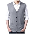 thumbnail image 1 of Sweater Mens Thick Embroide Sweater Cardigan Mens Tan Sweater Cardigan Pattern Pullover Sweater Men Mens Ski Sweaters Pullovers Long Cardigans for Men with Pockets Sweaters Packs Thanksgiving Sweaters, 1 of 3