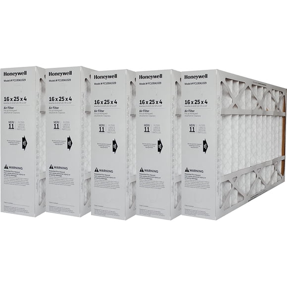 Honeywell Home FC100A1029 16x25x4 PACK OF 5