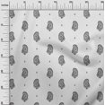 thumbnail image 2 of oneOone Viscose Chiffon Fabric Paisley Block Printed Craft Fabric BTY 42 Inch Wide, 2 of 4