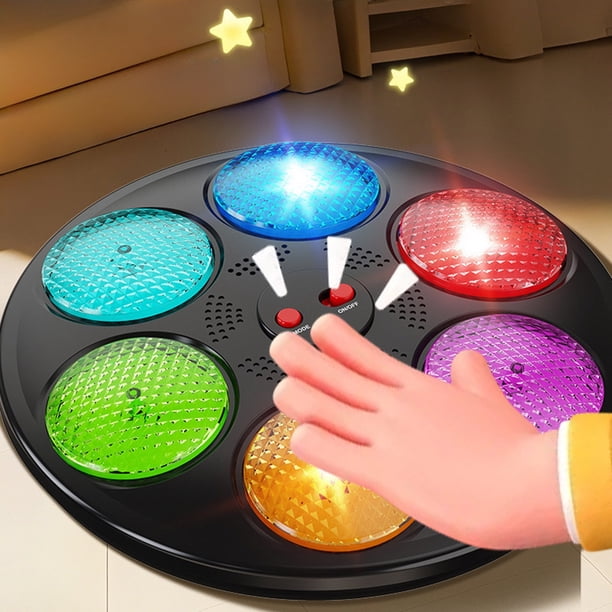 TNSLAND Jeu Mémoire électronique Avec Lumières Et Sons – Petit, Nomade Et Parfait Pour Les Voyages En Voiture !