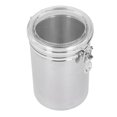 thumbnail image 4 of Stainless Steel Sealed Can, Anti Rust Stainless Steel Food Storage Container Convenient  For Biscuits For Tea Small 900ml,Medium 1300ml,Large 1600ml,Extra Large 2100ml, 4 of 8