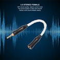 thumbnail image 3 of Câble Audio 3,5 mm vers 2,5 mm, Femelle vers Mâle Prêt à l'Emploi, Cordon Adaptateur pour Écouteurs Haute Résolution, Cuivre Simple pour Téléphones Mobiles pour Tablettes, 3 of 7