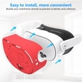 thumbnail image 2 of VR protective accessory set for Meta Quest 3S, including controller handle cover, VR shell cover, mask, lens cover, thumb grip, eye mask, protective case for Quest 3S, 2 of 8