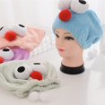 thumbnail image 3 of MesaSe Microfiber Hair Drying Caps  Extrame Soft & Ultra Absorbent  Fast Drying Hair Turban Wrap Towels Shower Cap for Girls and Women, 3 of 10