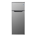 Danby DPF074B2BSLDB-6 7.4 cu. ft. Apartment Size Fridge Top Mount in Stainless Steel
