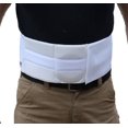 thumbnail image 3 of Umbilical & Navel Hernia Truss; Abdominal Binder (X-Large 8"), 3 of 4