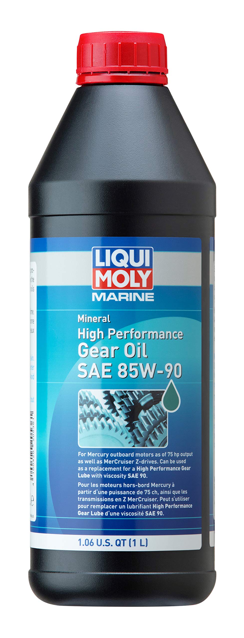 Liqui Moly 20536 Marine High Performance Gear Oil 85W-90, 1L