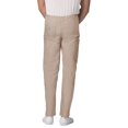 thumbnail image 4 of Adar Uniforms Unisex Natural-Rise Drawstring Tapered Leg Pants Petite, 4 of 6
