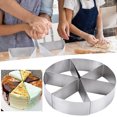 thumbnail image 1 of Cqxid Cake Mould Under $10 Baking Tools Round Cake Tools Bread Pizza Stainless Steel Cake Tools Gifts For Family DIY Activity Tools, 1 of 9