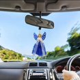 thumbnail image 2 of Christmas Tree Topper Angel, Made of High-quality Plastic, with Hanging Rope, for Christmas Decorations, Can be Used as Tabletop or Tree Ornament, 2 of 4