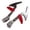 Left and Right 4.5cm, variant on Almencla Extension Ladder Rung Lock Accessory Hardware Stable Telescopic Ladder Parts Left 6.5cm Screw