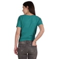 thumbnail image 4 of Inkmeso T-shirt Court d'Été à Nœud Torsadé à l'Avant pour Femmes à Manches Courtes, 4 of 8